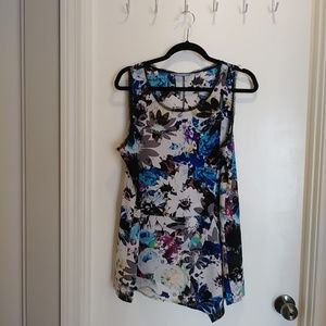 Vera Wang Flower Blouse
